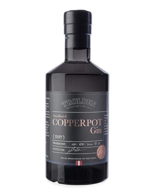 Trollden Copperpot Navy Gin 50 cl Copper Destillered Gin