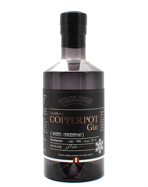 Trolden Copperpot White Christmas Small Batch Gin 50 cl 38%