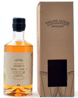 Trolden Distillery Nimbus Local Cask no 1 Single Malt Danska Whisky 50 cl 50%