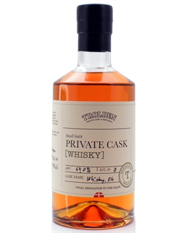 Trolden Distillery Whiskymesse Malt 2026 Private Cask Dansk Single Malt Whisky 50 cl 64%