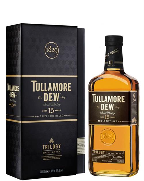 Tullamore Dew Trilogy 15 år Triple Distilled Irish Single Blend Whiskey 70 cl 40%