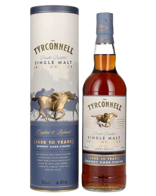 Tyrconnell 10 år Sherry Finish Single Malt Irish Whiskey 46%