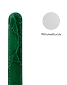 Underberg Damarmband i grönt med stålspänne för Collect Watch