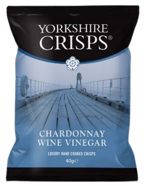 Yorkshire Crisps Chardonnay Wine Vinegar 40g
