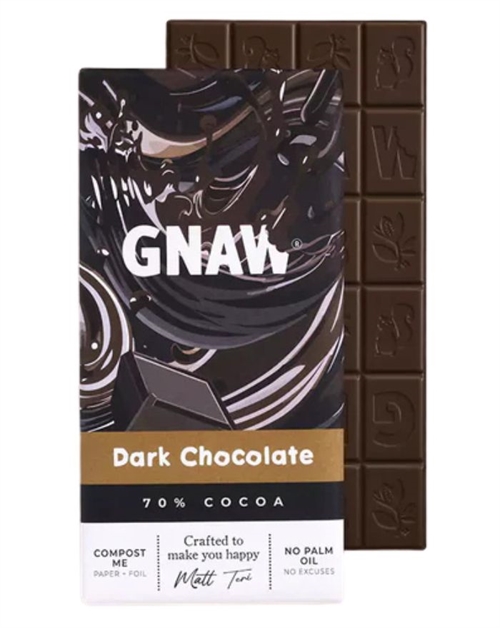 Gnaw Choklad Dark Chocolate 80g