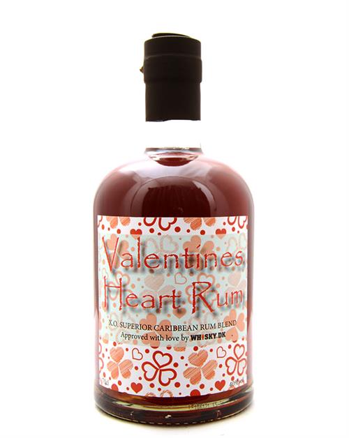 Valentine\'s Heart Rom Edition nr. 3 XO Superior Blended Caribbean Rom 40%