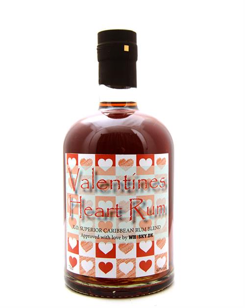 Valentine\'s Heart Rom Edition nr. 4 XO Superior Blended Caribbean Rom 40%