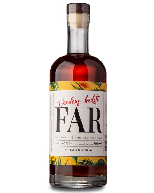 Världens Bästa Pappa Rom från Venezuela & Dom. Republiken Rumbaserad Spirituosa 70 cl 40%