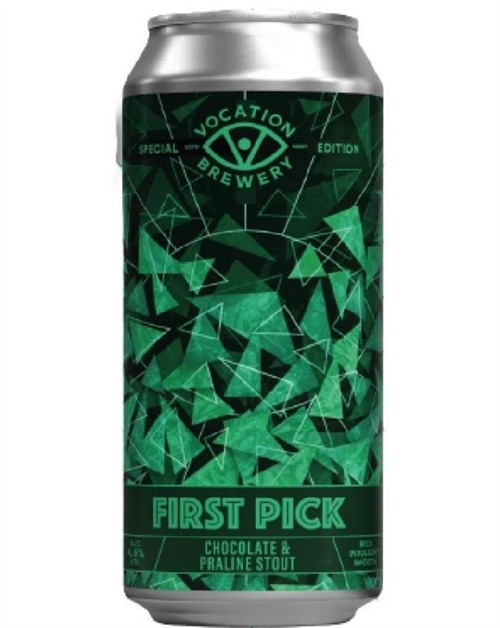 Vocation First Pick Chocolate & Praline Stout Burköl 44 cl 4.6%