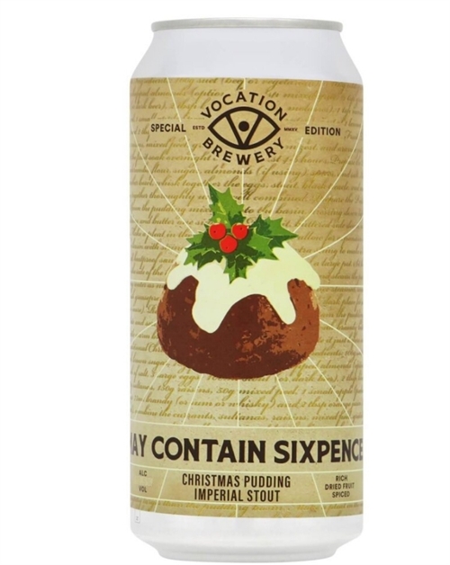 Vocation May Contain Sixpence Christmas Pudding Imperial Stout