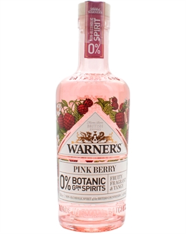 Warners Pink Berry Harrington Botanic Garden Spirits 50 cl 0%