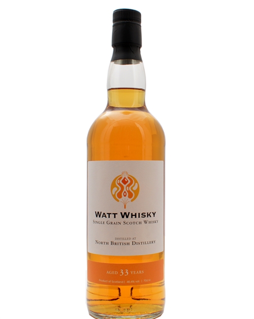 Watt Whisky 1991/2024 North British 33 år Single Grain Scotch Whisky 70 cl 46,4%