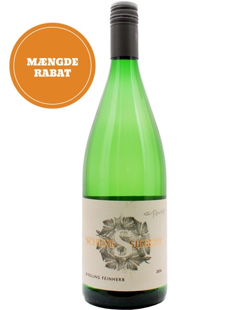 Boujong Riesling Halbtrocken 2021 tyskt vitt vin 100 cl 11%