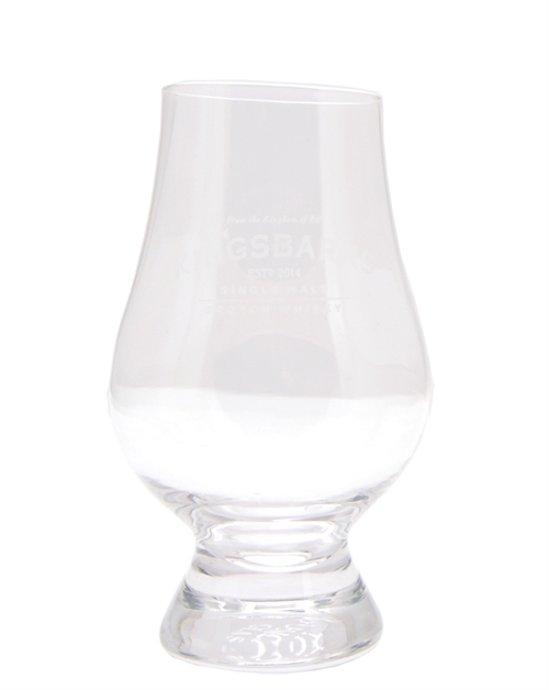 Whisky Glass with Kingsbarns Single Malt Scotch Whisky Logo 1 pcs.Whiskyglas med Kingsbarns Single Malt Scotch Whisky Logo 1 st.