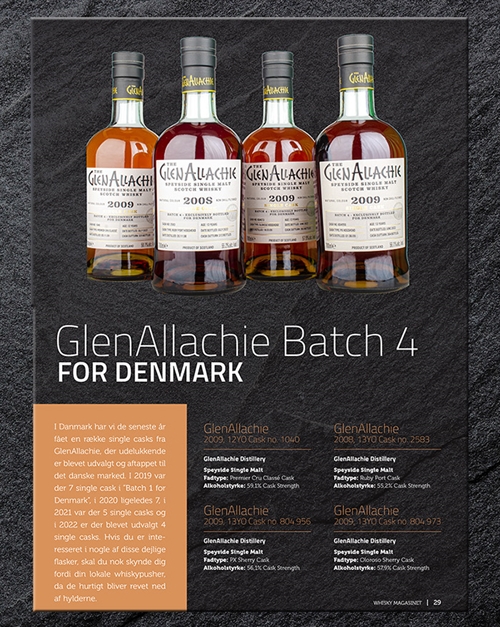 GlenAllachie Batch 4 Review - Blogginlägg av Whisky magazine