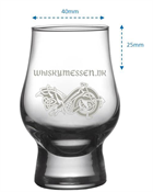 Mini Whiskyglas Perfect Dram m. logo - 6 st.