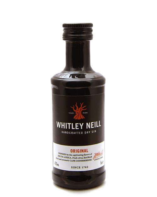 Whitley Neill Miniature Original Handgjord Dry Gin 5 cl 43%