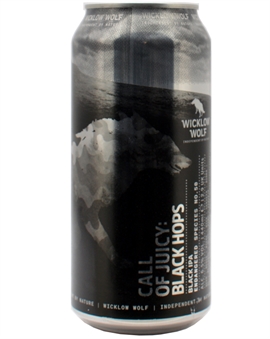 Wicklow Wolf Call of Juicy: Blackhops Black IPA Endangered Species 440ml 6,5%