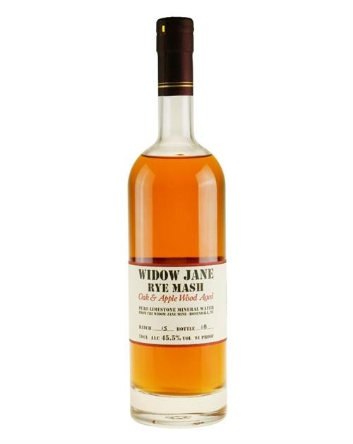 Änkan Jane Rye American Oak och Applewood Straight Bourbon Whisky