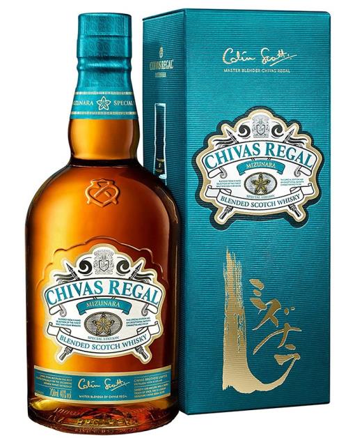 Ny blandad whisky Chivas Regal Mizunara