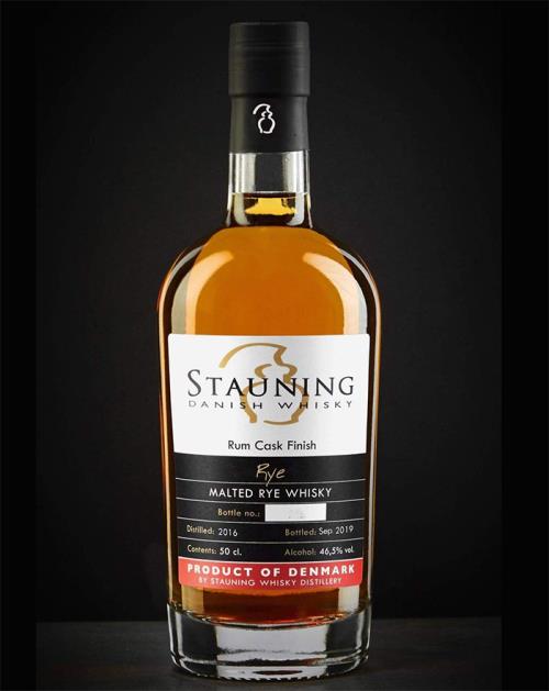 2 nya varianter av Stauning Rye 2019 September Jamaica Rum Cask på 46,5% & 60,3%