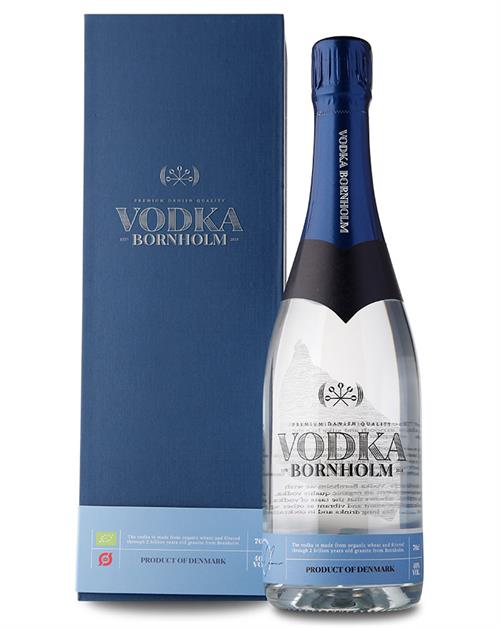 Vodka Bornholm presentförpackning Dansk Premium Vodka 70 cl 40%