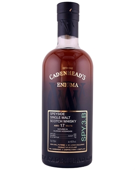 Cadenheads Enigma SPY.3.B Speyside 17 år Single Speyside Malt Scotch Whisky 46%