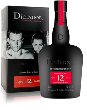 Dictador 12 år Solera Ultra Premium Reserve Columbia Rum 70 cl 40%