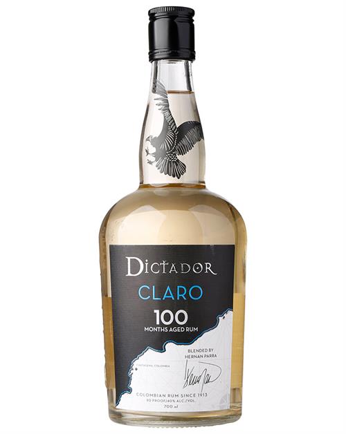 Dictador Claro 100 månaders åldrande Solera Ultra Premium Reserve Columbia Rum 70 cl 40%