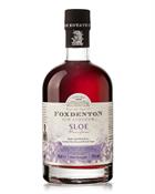 Foxdenton Sloe Gin England 70 centiliter och 27 procent alkohol