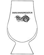 Glencairn Whiskyglas m. Whiskymessen.dk logo - 6 st.