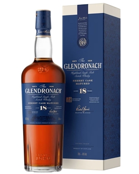 Glendronach 18 år Rebranded Single Highland Malt Scotch Whisky 46%