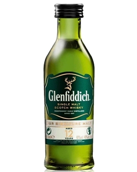Glenfiddich Miniature 12 år Vår Signatur Malt Single Malt Scotch Whisky 5 cl 40%