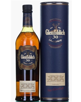 Glenfiddich 30 år XXX Old Version Single Speyside Malt Whisky 40%