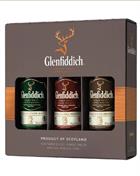 Glenfiddich Miniatyr presentset 12+15+18 år Single Malt Scotch Whisky 3x5 cl 40%