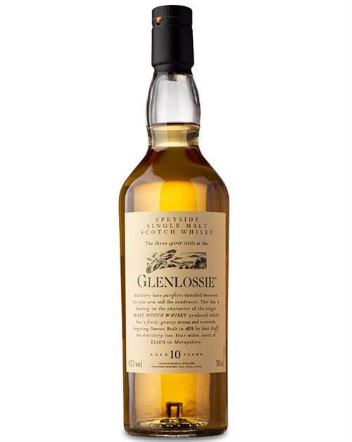 Glenlossie 10 år Flora Fauna Single Speyside Malt Whisky 