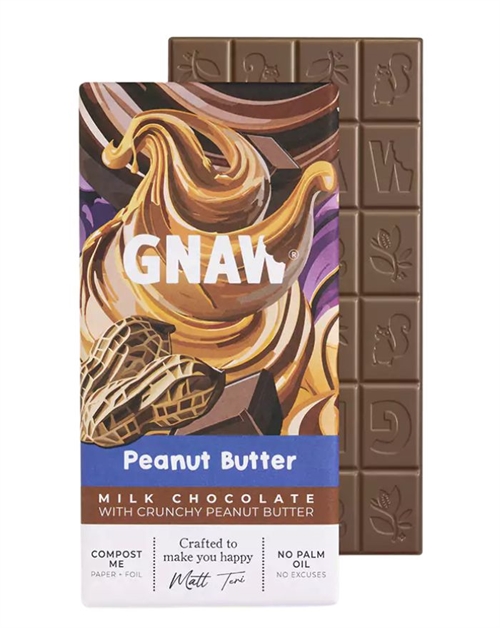 Gnaw Choklad Peanut Butter 80g 