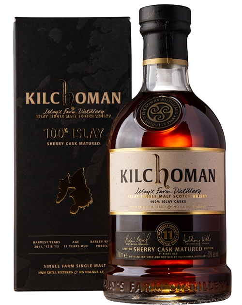 Kilchoman Sherry Cask Release 11 år Single Islay Malt Whisky 50%