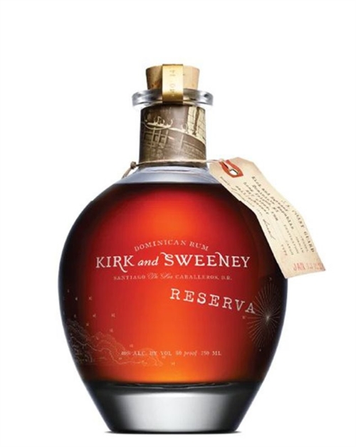 Kirk & Sweeney Reserva Dominikanska Republiken Rom 70 cl 40%