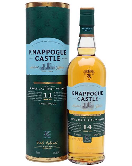 Knappogue Castle 14 år Single Malt Irish Whisky 40%