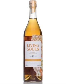 Little Brown Dog x Living Souls 1979 Collab 46 year old Blended Scotch Whisky 70 cl 41,2%