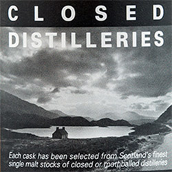 Slutna destillerier Whisky