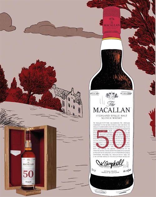 Investeringstips från Whisky.dk - Macallan 50 år av whisky