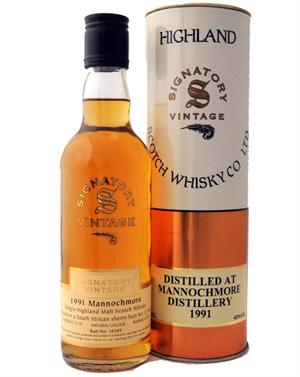 Mannochmore 1991/2004 Signatur 35 cl African Sherry Butt Highland Single Malt Scotch Whisky 43%