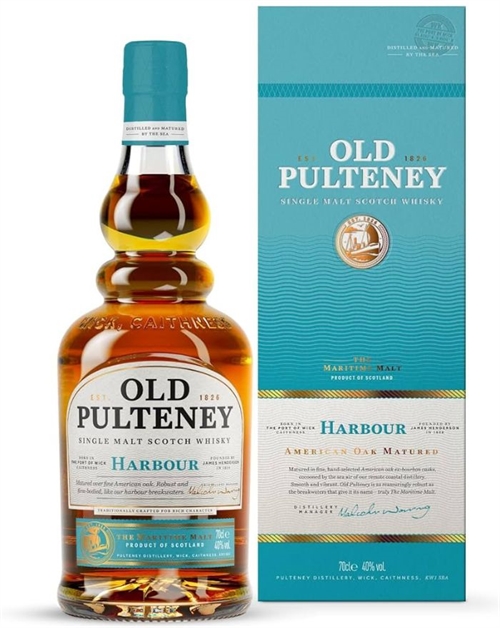 Old Pulteney Harbour Single Highland Malt Whisky 70 cl 40%