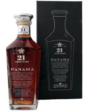 Rum Nation Panama 21 år karaff