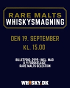 Rare Malts Selection Whiskytasting lördagen den 19 september 2026 hos Whiskydk