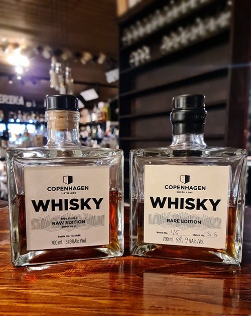 Copenhagen Distillery - våra whiskybloggare Mads & Kristian har smakat RAW