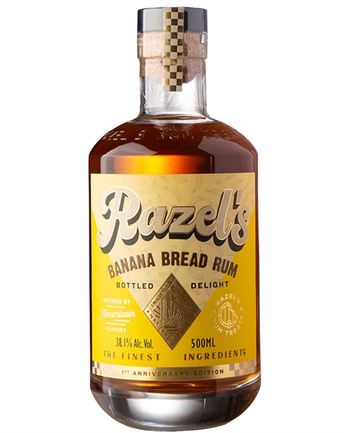 Razels Rum Company Banana Bread Rum Spirit Drink 50 cl 38,1 %