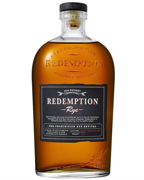 Redemption Rye American Rye Whisky 70 cl 46%